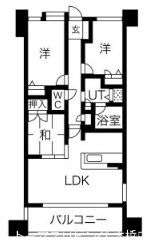 JGMヴェルデコレクション高宮駅前  間取り図　※現状優先