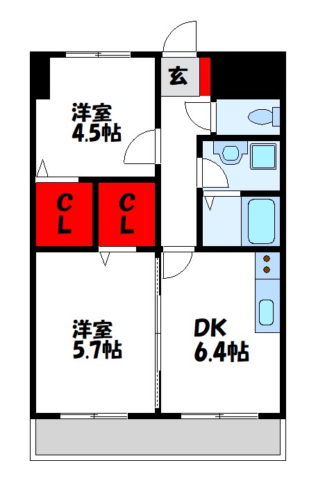 イースト フルハウス 間取り