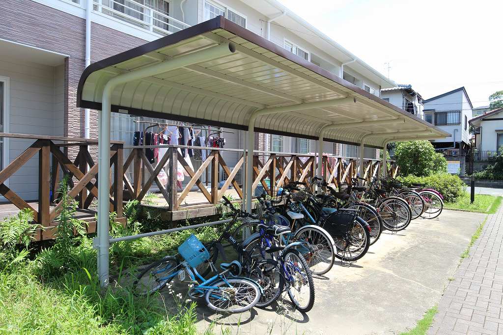 サンフローラ青葉 駐輪場