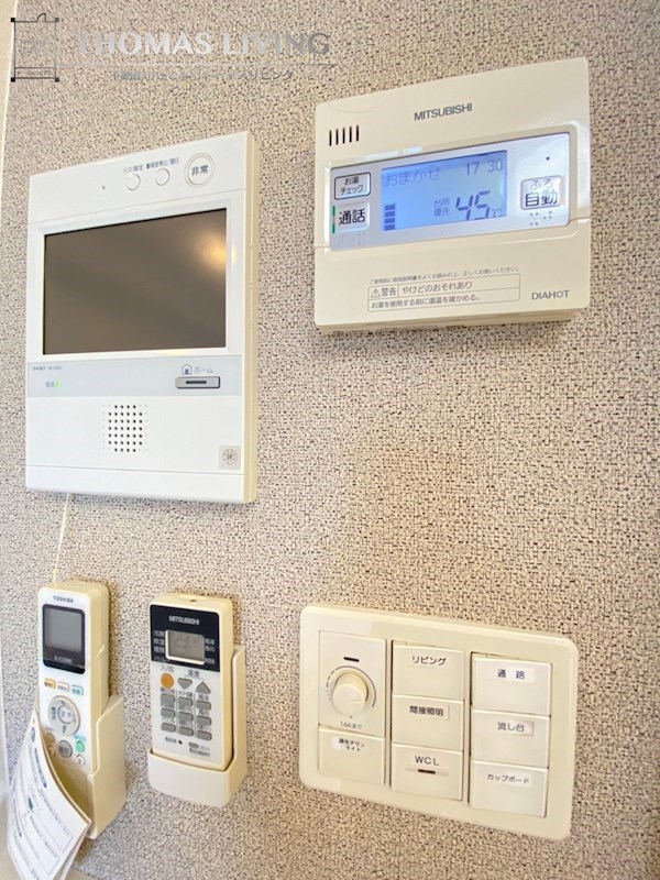 ウェルブライト博多ステーション TVモニターホンが備わっています。※別号室の参考写真になります。