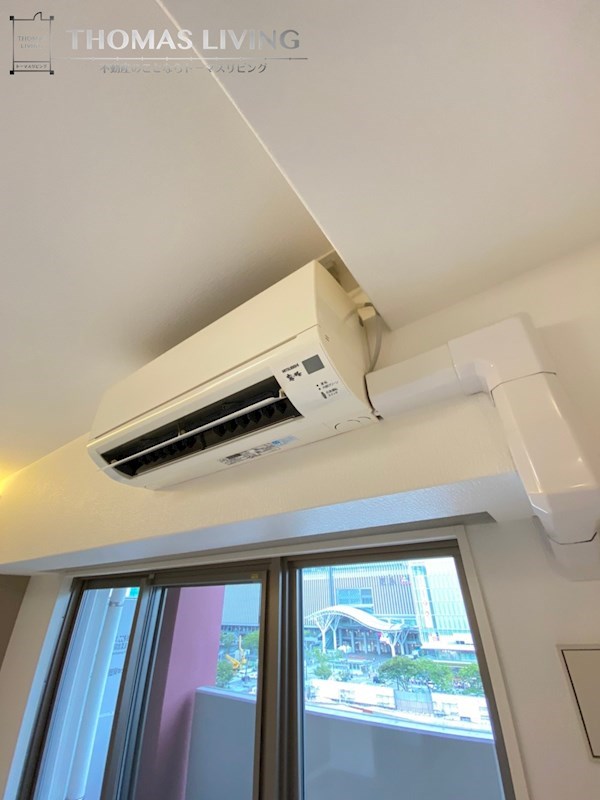 ウェルブライト博多ステーション 冷暖房が備わっています。※別号室の参考写真になります。