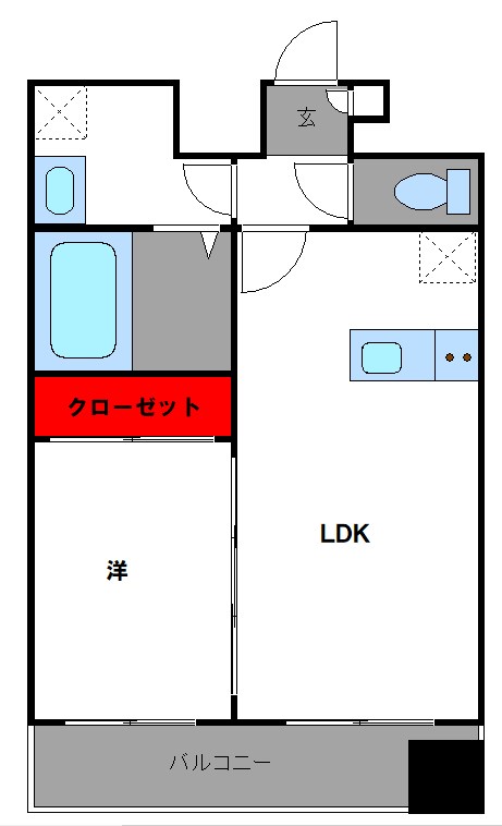 VIDA博多 間取り図