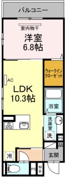 サリオス香椎駅前 間取