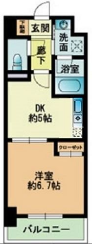 エメロード博多駅東 間取り