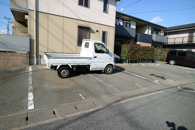 コーポポラリス 駐車場です。