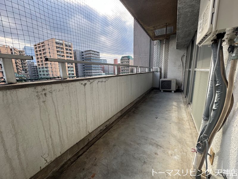 WEST HILLS TENJIN ベランダ