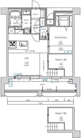 CIDNAL　THE　PLACE 間取り