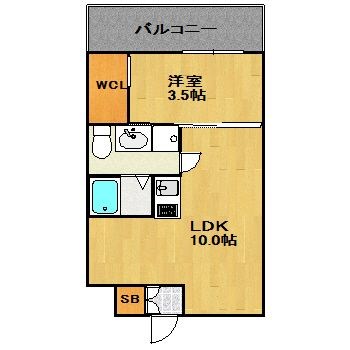アイセレブ箱崎駅前 間取り