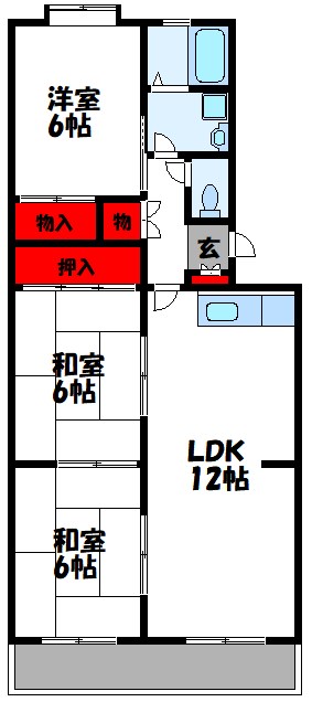 シティライフ三苫 間取り