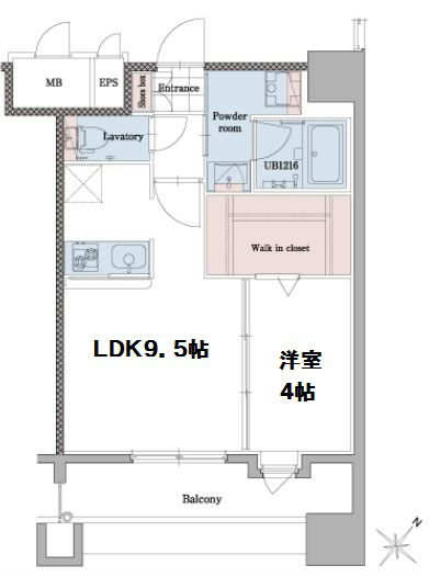 エンクレストベイサイド通り 間取り