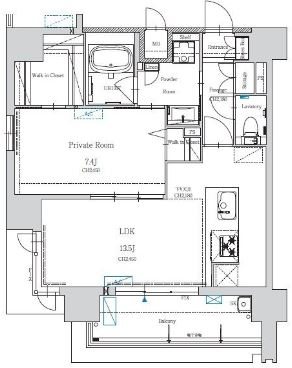 CIDNAL　THE　PLACE 間取り
