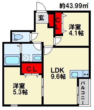 J春日原 間取り