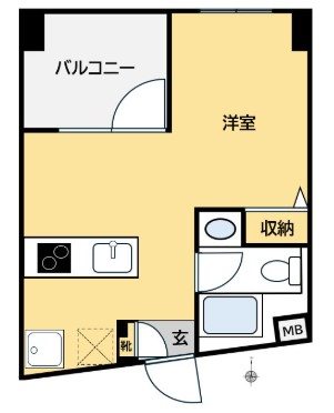 オーテモンウェルリバーテラス 間取り