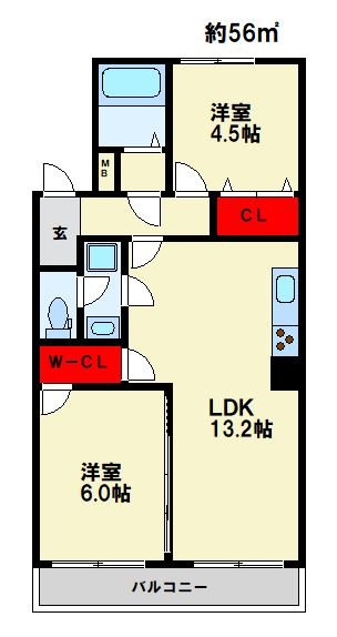 中央ビル 間取り　※現状優先