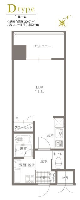 エトゥール山王公園 間取り