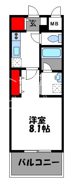 CINQ IWASE BLD 間取り