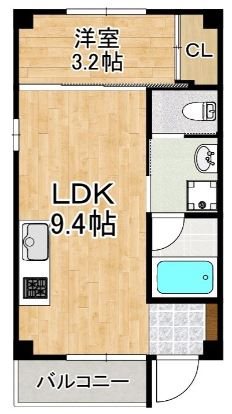 アトラクティ吉塚Ⅰ 間取り