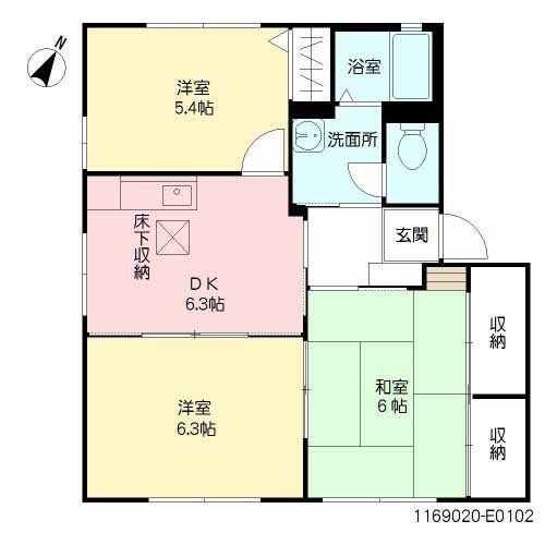 ヴィラハピネス 間取り
