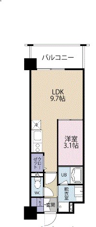 Airport　Hakata　Ward 間取り
