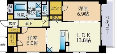 カメリアビルⅡ 間取り