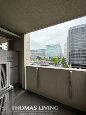ウェルブライト博多ステーション ベランダ