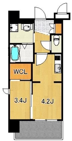 サヴォイグランデウォーターサイド  間取り