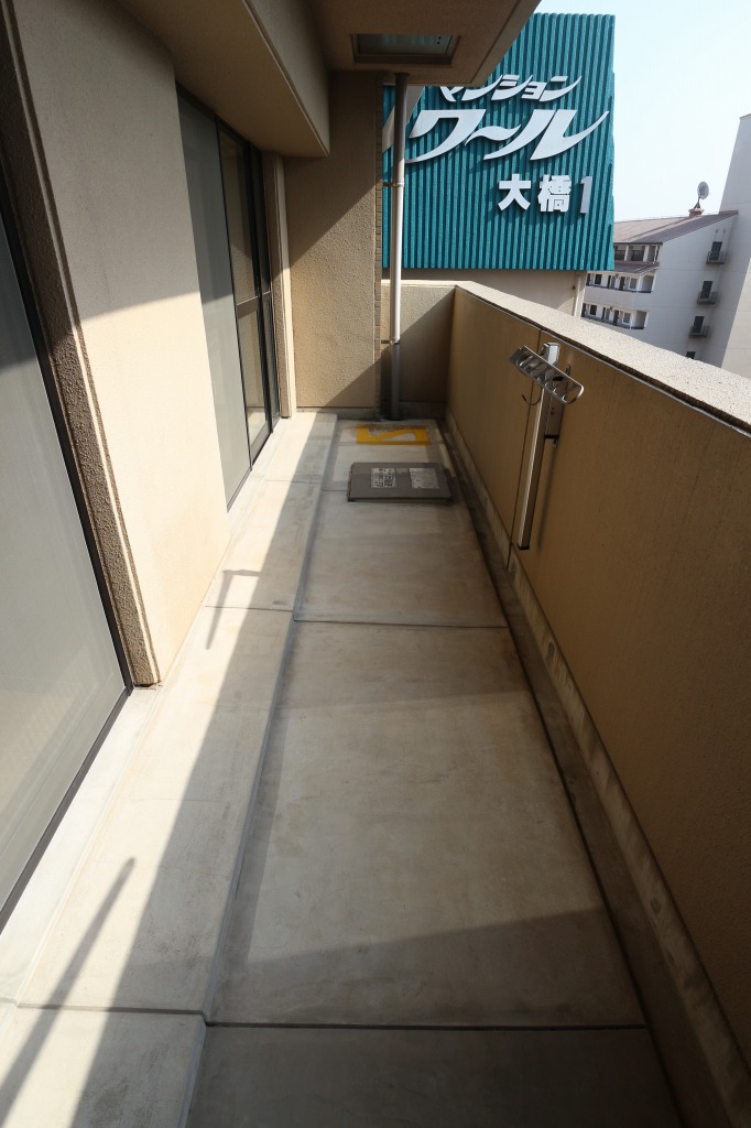 プラージュ大橋 ベランダ　※別号室参考写真
