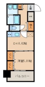 グラディート吉塚駅東 間取り