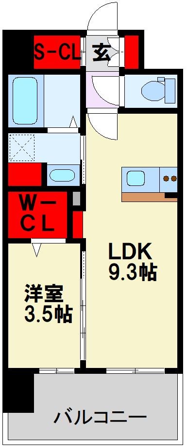 THE SQUARE Urban Residence 間取り