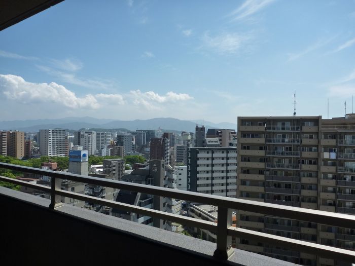アクタス博多Vタワー  ベランダです。※同物件参考写真です。