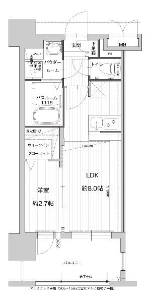 グランフォーレ千早プレミア 間取り