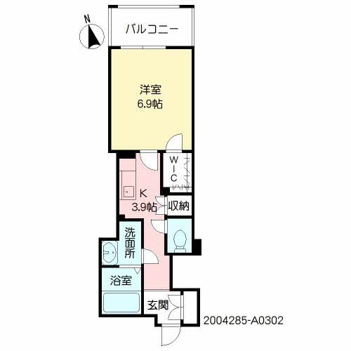 シャーメゾン・ド・ジョワ 間取り