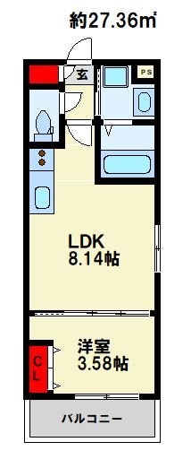 Alivis南福岡south 間取り　※現状優先