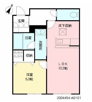 FORENA TERRACE 大橋 間取り