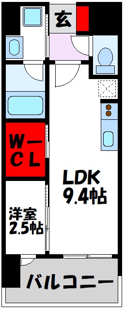 ベイグランデ 間取り図です。