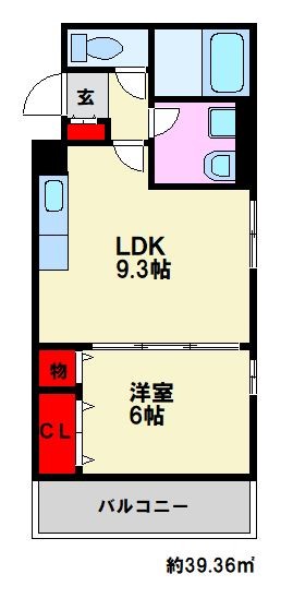 グランドエレガンス　フクオカ 間取り　※現状優先