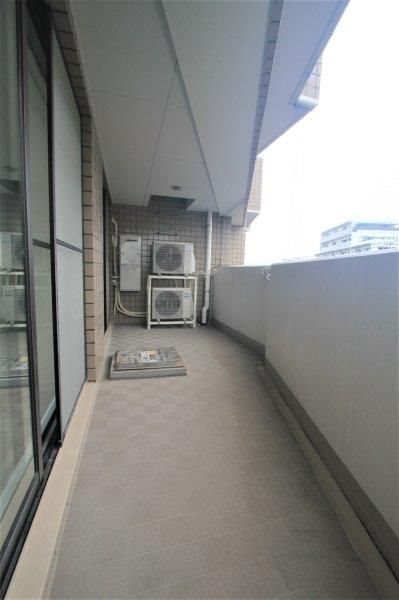 ハウスユマニテ大橋 α ベランダ　※別号室参考写真