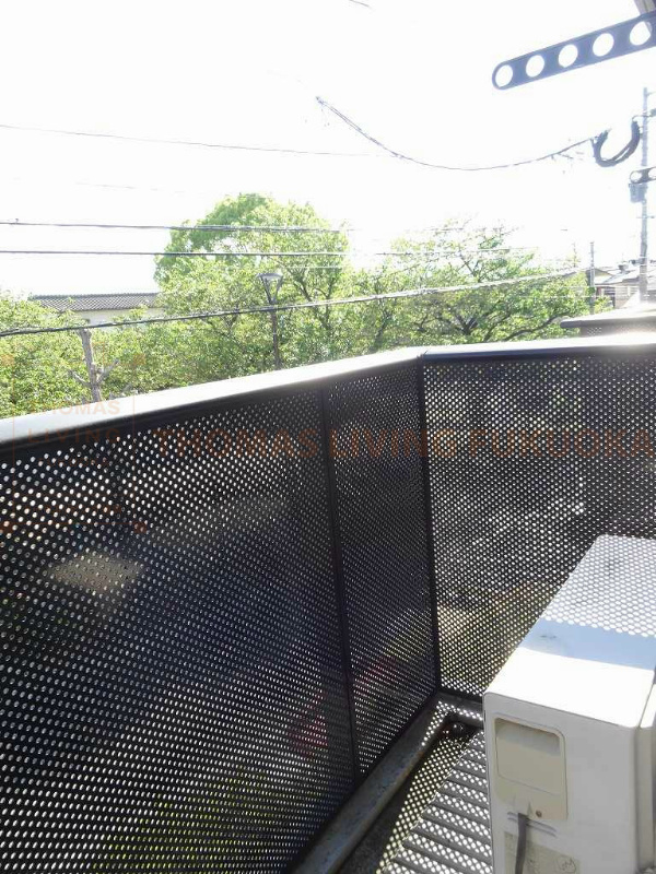 フレグランス川久保B ベランダ
