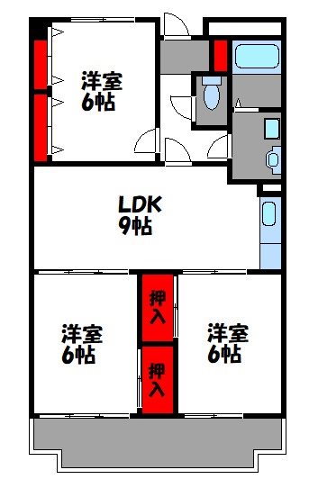エリーナ箱崎 間取り