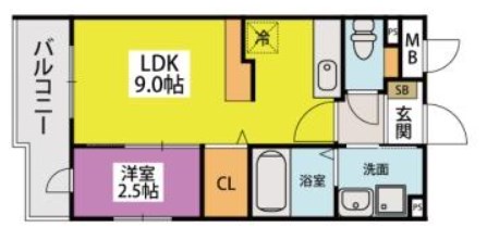 グラン　ソレイユ博多南 間取り