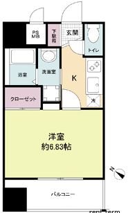 DSタワー大博通り 間取り