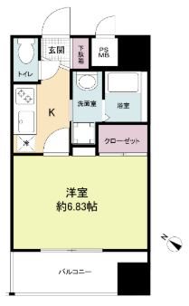DSタワー大博通り 間取り