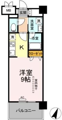 グランデール博多 間取り