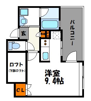 アクタス大手門Ⅱ 間取り