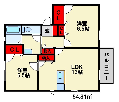 グレイスコート壱番館 間取り