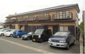コーポＳＥＮⅤ 広々駐車場。