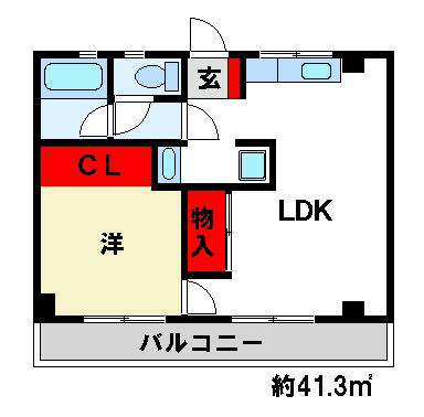 五条ビル 間取図