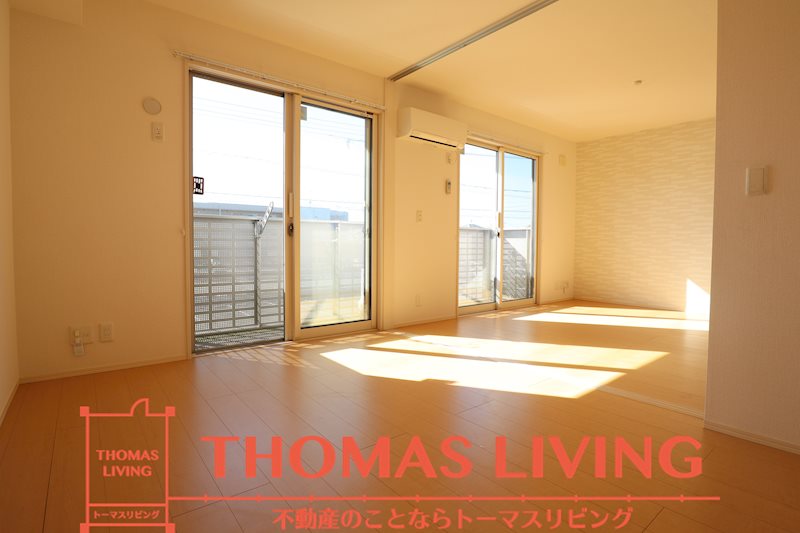 コンフォールヴィラ リビングと洋室を繋げて広めのリビングにも。