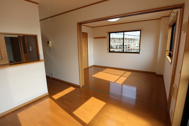 ブリッジハウスⅡ 広いワンルームのようにも使えます。