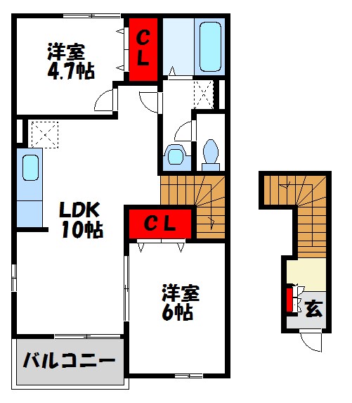 アヴニール遠賀　A棟  新宮町～遠賀郡のお部屋探しは地域に詳しい当店へ